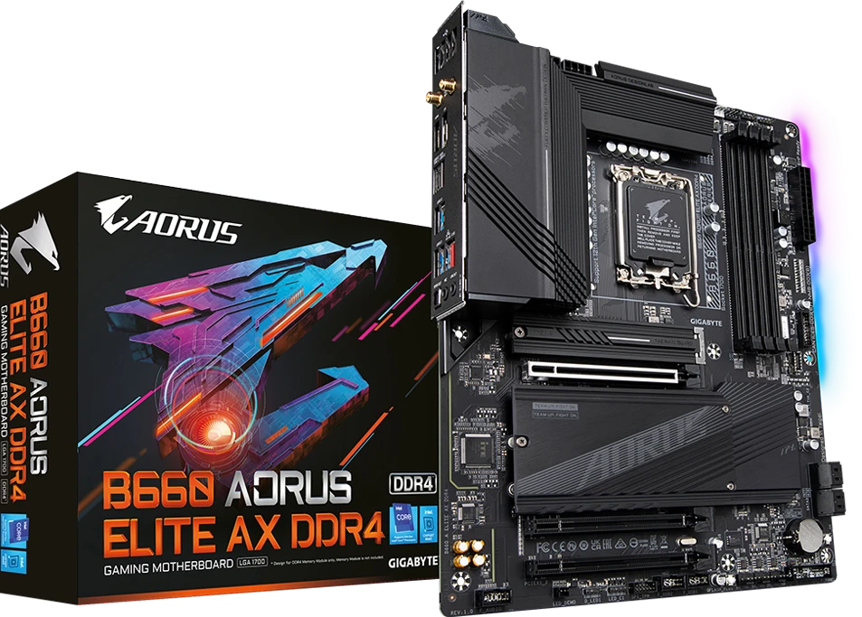 Gigabyte B660 AORUS ELITE AX DDR4 (Rev. 1.0)
